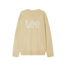 브랜드정품 리 LEE 빅 트위치 로고 니트 버터 362529