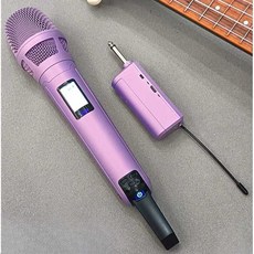 아이돌마이크 무선 커스텀 노래방 무대 유튜브 보컬 공연, 1개, 블루