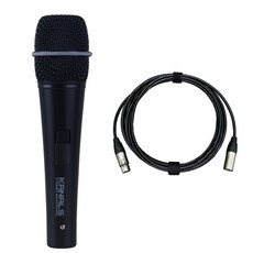 KANALS BKD-301 다이나믹 유선마이크 마이크케이블 포함 보컬 스피치 카날스, BKD301+Belen 고급형 양캐논 5m