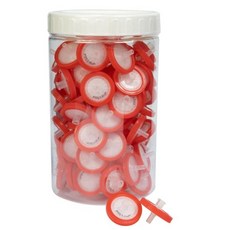 Labfil 주사기 필터 PTFE 소수성 여과 0.45um 마이크론 기공 크기 25mm 멤브레인 직경 랩 디스크 비멸균 100개 팩, 25mm 0.45um, 25mm 0.45um