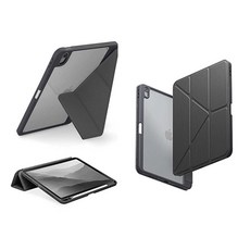 UNIQ MOVEN 磁吸帶筆槽透明平板保護套, 灰色, 1個, iPad Pro 11吋 M4/M5（2024/2025版）