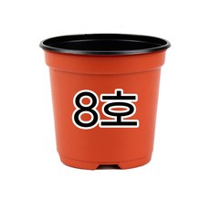 모두다 모종화분 육묘포트 삽목화분 이색포트 8cm, 100개, 이색포트(적색)