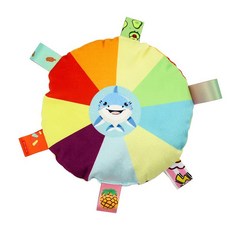 耐咬狗狗玩具 拖把潔齒棒, 鯊魚圖案, 1個