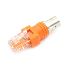 【buji3C】BNC 암 - RJ45 수 동축 배럴 커플러 어댑터 RF 커넥터, 01 0 0