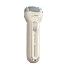 電動磨腳皮機 自動除腳繭去角質磨足機, 1件, 磨脚器 白色, 100g, 1入