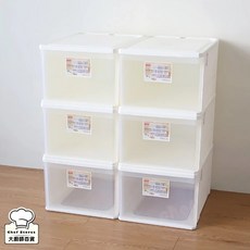 聯府 愛家透明抽屜整理箱, 1個, 45L-K-1045