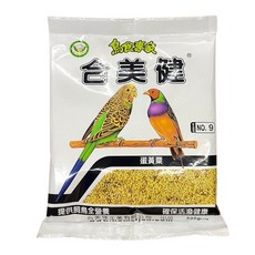 合美健 NO-9蛋黃粟 鸚鵡飼料 添加蛋黃 繁殖換羽期營養 李小貓之家, 1個, 鋁箔裝（500gX20包）
