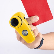 아이워너 핑거그립 전자호루라기 전자호각 USB-C타입 충전 LED조명 KS-858, 핑거 그립-옐로우, 1개
