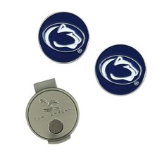 Team Effort NCAA 모자 클립 볼 마커 2개 세트, 펜 스테이트 니타니 라이온스, 1개