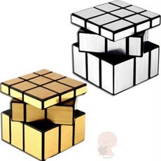 호두상점 유닛키즈 매직 미러큐브 장난감, 골드