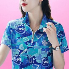 여성 스포츠 속건 반팔 티셔츠 여름 패션 슬림핏 아웃도어 상의 캐주얼 트렌드 여자 통기성 등산복 wmy