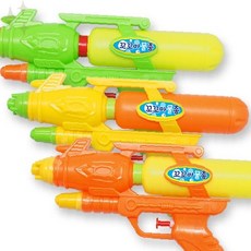 여름 물놀이 워터건 어린이 야외 놀이 완구 물총 축제 물싸움 장난감 여름 휴가, 1개, 1500 꼬꼬마물총-그린