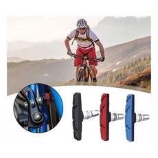 산악자전거용 강력 메탈 브레이크 패드 MTB 유압 스램 사이클링 패드 세라믹 림 로드 무소음 dew+8512bD