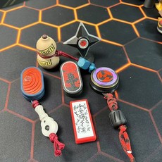 火影系列酒壺磁吸旋轉軸承指尖陀螺 直旋律動EDC解壓玩具, 1個, 起爆符-超薄機械直推,3D打印些許層紋瑕疵勿高溫介意勿拍