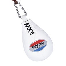 拳擊閃躲訓練器 懸掛式搏擊閃避球 反應速度球, 超纖皮閃躲訓練實心球白+1.5kg配繩扣