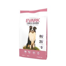 EVARK 無穀狗飼料 羊肉鮭魚配方, 1個, 羊肉鮭魚2KG,超取限重4Kg(過重運費另計)