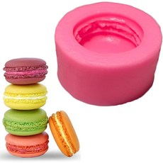 퐁당 케이크를 위한 3D 마카롱 실리콘 몰드 수제 햄버거 베이킹 머핀 초콜릿 쿠키 만들기 도구 캔들 비누 컵케이크 케이크 왁스 멜트 DIY 크리스마스 베이킹웨어