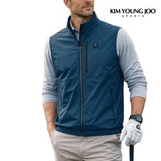 김영주스포츠 남성 경량 골프 조끼 베스트