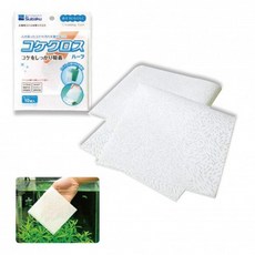 【閃電聯盟】日本 水作 SUISAKU 除藻布 (10入) 手持除藻利器 可搭配除藻刷 Mini型 L型 清潔用, 1個