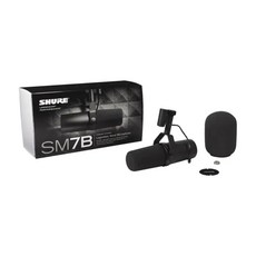 SHURE SM7B 動圈麥克風 錄音直播專用, SM7B 動圈麥克風,不加購收納包