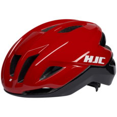 홍진 HJC 크로저 유광 화이트 로드 사이클 에어로 MTB 미니벨로 자전거 인라인 바이저 헬멧, 레드블랙, 1개