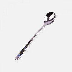 롱스푼 스테인리스 해당화 청 티스푼 1P 스테인리스 젓가락 해당화 청 1P OPP포장, 없음