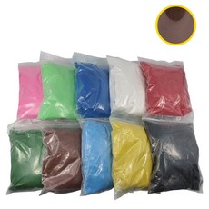 제삼오스토어 색모래 1kg 갈색 화분장식 장식용 다채로운색 미니어처
