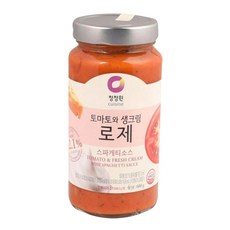 로제 소스 스파게티소스 청정원 스파게티 600G, 1개