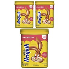 네스퀵 파우더 스트로베리, 266g, 1개입, 3개