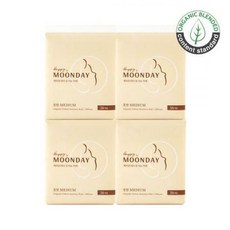 해피문데이 순면 생리대 중형 16P4팩세트