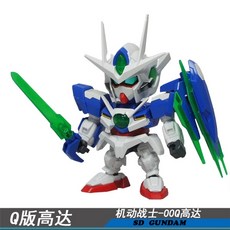 건담 SD 윙 세븐소드 프라모델, 364 00Q 건담+라이트