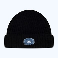 [백화점정품] 26년NEW LEE 데님패치 숏비니 블랙 LK2404BN06BK