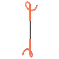 야외 캠핑 랜턴 액세서리텐트 가방 철 고무 벽걸이 걸이형 후크내구성 비바람에 견디는, 1개, 4. Orange