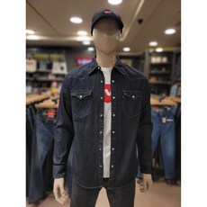 리바이스 스탠다드핏 클래식 웨스턴 데님셔츠 진청 85745-0002