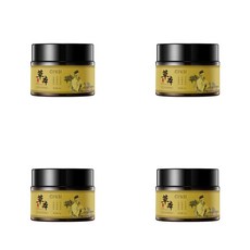 GINBI 草本抗皺緊緻眼霜, 1個, 【熱銷實惠】草本抗皺緊緻眼霜50g*4罐