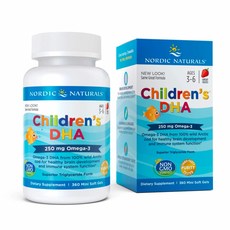 노르딕내추럴스 키즈 오메가3 250mg EPA/DHA 츄어블 360정 딸기맛, 1개