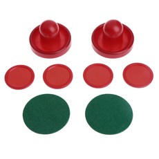 에어 하키 패들 퍽 게임 테이블 장비 에어 하키 푸셔 퍽을위한 에어 하키 패들 퍽 푸셔, 76mm, 1개