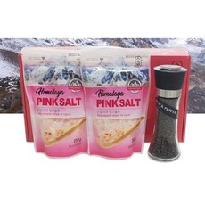 핑크솔트 히말라야 소금 답례품 미네랄(그라인더3종) 소금선물세트/소금세트/추석선물세트/명절 설날선물세트/천연소금, 1, 250g