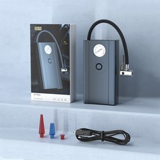 VANLUEE 車載充氣泵無線便攜式高壓電動打氣筒汽車用打氣泵輪胎測胎壓雙屏, 1個, ST9622車載充氣泵指標款:如圖所示8489