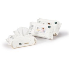 酷咕鴨 KUKU PLUS EDI超純水嬰兒手口厚濕巾【台灣製】3入, 1套, 80張, 520g
