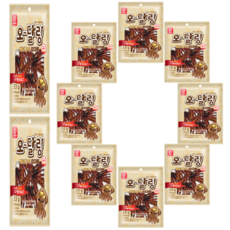 한진식품 오달링 버터구이 오다리, 10개, 33g