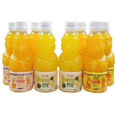 제주 주스혼합(한라봉3병 천혜향3병 청귤2병), 1ml, 2개, 상품상세페이지 참조