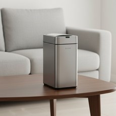 네오슬림 센서 휴지통 자동 쓰레기통, 실버