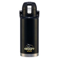 Skater 卡通人物保溫保冷隨行杯 A, 1個, 800ml, 黑色