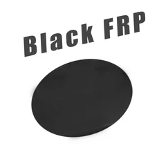 아우디 S3 A3 S라인 4도어 2017-2019 카본 앞 범퍼 립 턱 보호대 호환, 무광검정 FRP