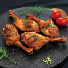 바삭한 훈제 베이징덕 오리다리 구이, 3개, 1kg