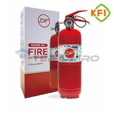 차량 휴대용 분말 소화기 0.7키로 화재진압 비상용 안전장비 경량, 소화기만구매 T570017, 1개
