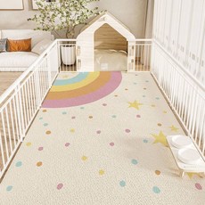 寵物防水地墊 寵物墊 寵物防尿墊 狗狗地毯 狗地墊 沙發墊 寵物防水墊 寵物睡墊, 1個, 彩虹星星,【80*120cm】超取限2個, 彩虹星星