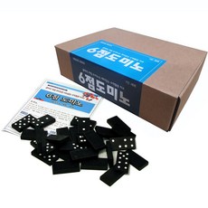 6점 도미노 보드게임 5세이상 연산 패턴 숫자매칭, 1개, 단품