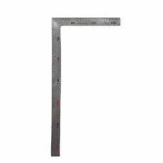 ㄱ자 직각자 쇠자 철자 직각 건축 설계 스틸 긴, 사이즈, 30cm, 1개, 30cm